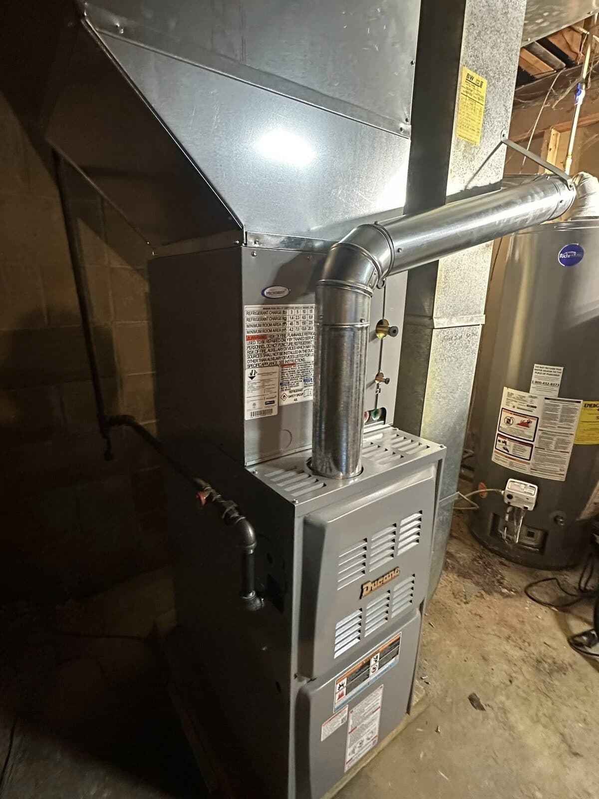 Furnace & Heating Installation work